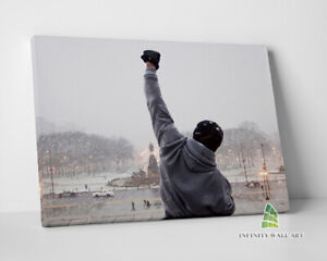 Rocky Balboa Steps Canvas Art Wall Art Print Sport Boxing Picture Canvas -E300