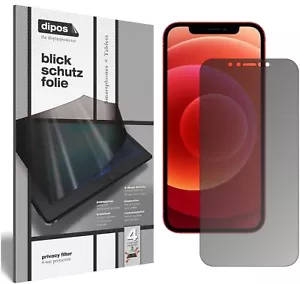 Screen Protector for Apple iPhone 12 Pro Max Privacy Filter 4-Way Protection - Picture 1 of 4