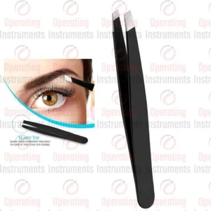 1 pieza Pinzas para cejas Acero inoxidable Depiladores de pelo Mujeres Maquillaje Belleza Herramientas - Imagen 1 de 3