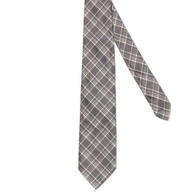 Corbata de seda Ralph Lauren etiqueta púrpura Inglaterra hecha a mano Príncipe de Gales siete pliegues N Foto 1 de 4