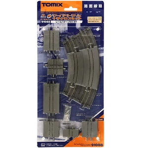 Tomix 91088 Wide Tram Mini Rail Set Crisscross Set (Track Layout MX-WT) - N - Picture 1 of 3