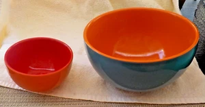 Set of 2 SCM Designs stone wear nesting mixing bowls - Picture 1 of 8