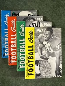 1964 1965 1966 1967 Ncaa Official Collegiate Football Guides Lot - Picture 1 of 24