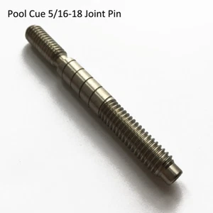 5/16-18 Pool Cue Shaft Stainless Steel Self Aligning Joint Pin Screw - Picture 1 of 2