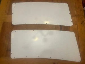 Polycarbonat Vollplatte 1 Set 2 Stück gewölbt abgerundete Ecken klar 0440760 - Bild 1 von 7