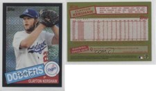 2020 Topps Silver Pack 1985 Chrome Baseball Black /199 Clayton Kershaw #85C-18