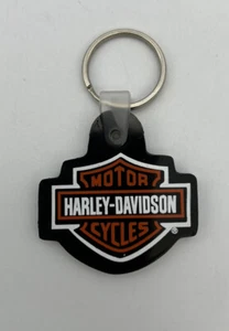 Harley Davidson Rubber Key Chain Classic Charley’s Reading PA Motor Cycles 2.75” - Picture 1 of 3