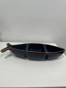 Val Do Sol Keramik - Portugal - Fischtablett - Handarbeit Ton & Glasur Hors D'oeuvres - Bild 1 von 5