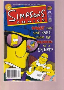 SIMPSONS COMICS 57 - HIGH GRADE COPY    -  MATT GROENING - OTTER  - BONGO COMICS - Bild 1 von 1