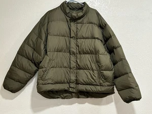 Cabelas Premier Northern Hunting Goose Down Puffer Jacket Mens XL Army Green - Picture 1 of 18