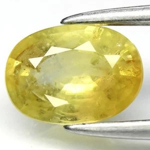 ★★ RARE !! SAPHIR JAUNE DE MADAGASCAR : 1,01 CARAT ★★ p500.135t - Foto 1 di 1