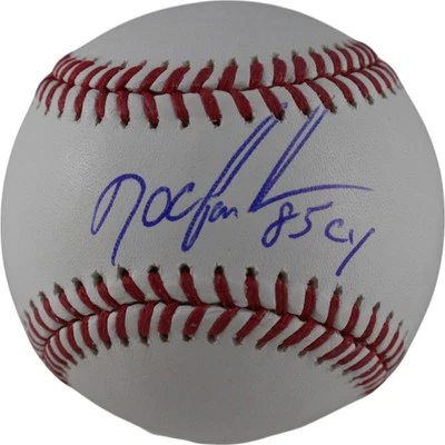Dwight Doc Gooden Autographed New York Mets OML Baseball Cy Young Beckett 49308 - Image 1 of 3
