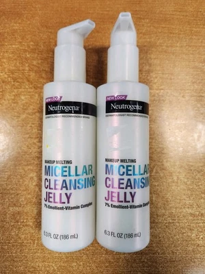 2 Pk: Neutrogena Makeup Melting Micellar Cleansing Jelly  E6B - Image 1 of 4