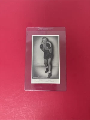 Boxing News Photos No. 47 Eddie Thomas Welterweight Champion - Image 1 of 2