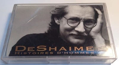 DESHAIME Tape Cassette HISTOIRES D'HOMMES 1991 PGC Canada  PGC-4-916 - Image 1 of 4