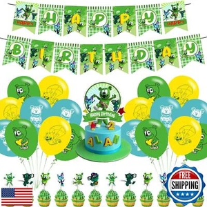 Bear Birthday Party Decorations, Cartoon Gummy Bear Theme Party Supplies set - Picture 1 of 5