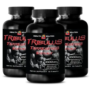 Extracto de Tribulus Terrestris 1000 mg (3 botellas, 270 quilates) - Imagen 1 de 11