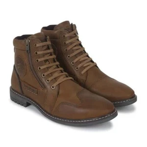 ROYAL ENFIELD MUDBOUNT BOOTS - LEATHER - Picture 1 of 14