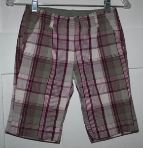 Kids Gap Plaid Bermuda Shorts with Adjustable Waist Band Girl's Size 10 Regular - Picture 1 of 5