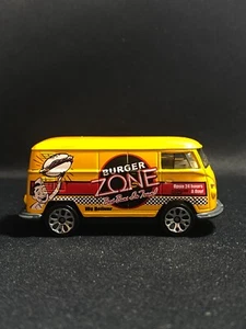1/64 CUSTOM VOLKSWAGEN VW DELIVERY VAN YELLOW BURGER ZONE - Picture 1 of 4