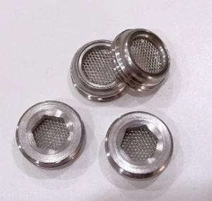Nuevo 5 piezas G3/8 200mesh Filtro de válvula hidráulica Filtro roscado externo - Imagen 1 de 4