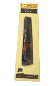Pettine Tip-Top Faberge finto guscio tartaruga made in France nuovo vecchio magazzino LEGGI - Foto 1 di 15