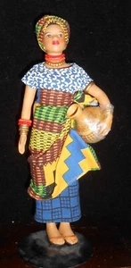 Muñeca AVON ~ Africana Años 90 ~ Toda Original ~ Preciosa, Con Soporte ~8" - Imagen 1 de 3