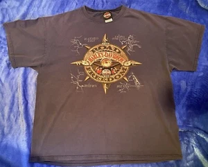 Harley-Davidson ""The Road to Freedom"" Chunky River XL blaues Shirt - Bild 1 von 6