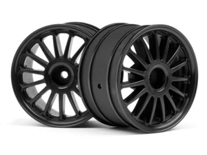 HPI 107972 WR8 Tarmac Felgen schwarz 2.2In 57X35mm 2St - Bild 1 von 3