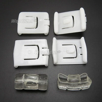 2 Sets Seat Rail Runner Clip Slider Guide Piece For VW MK1 MK2 MK3 Golf Corrado Foto 1 de 4