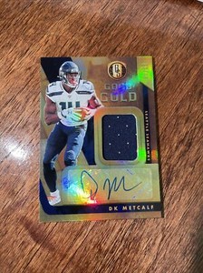 2020 Panini Gold Standard DK Metcalf Good As Gold Auto /99