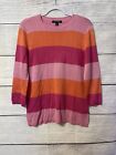 Lauren Ralph Lauren Sweater Pink  3/4 Sleeve. Size Medium