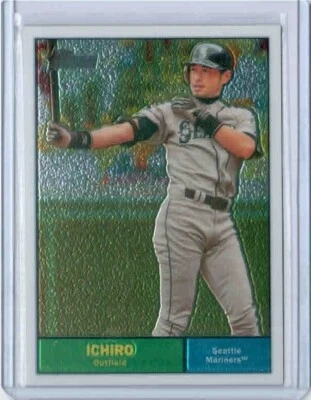 2010 TOPPS HERITAGE CHROME #68 - ICHIRO SUZUKI #ED 1425/1961 - Image 1 of 2