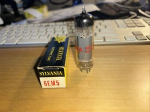 VINTAGE SYLVANIA 6EM5 TUBE NOS - Picture 1 of 1