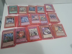 lot of 54 yu gi oh cards from 1996 mostly foil - Bild 1 von 3