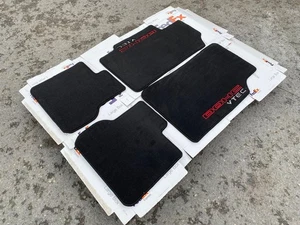 For CRX Dohc Vtec floor mat mats carpet black set of4 1988-91 - Picture 1 of 3