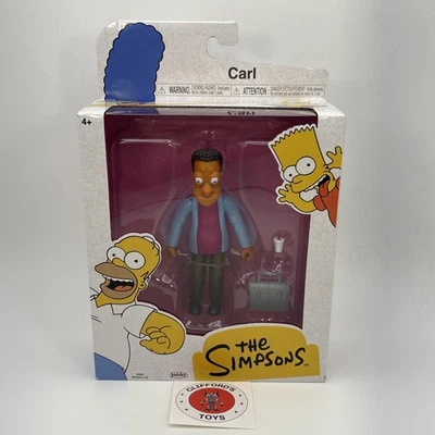 Figura de acción Jakks Pacific Los Simpson Carlson con lonchera 5" Foto 1 de 2