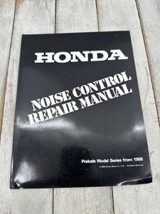 Honda Noise Control Repair Manual 1988 Prelude Model Series OEM - Bild 1 von 2