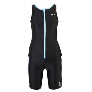 FILA Fira School Swimsuit Guard Type Girls Adult Size Anti-rolling Cup Incl 887 - Picture 1 of 8