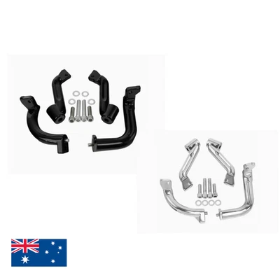 Soporte de montaje en suelo para conductor de motocicleta Harley Touring Road King Glide 2017+ Foto 1 de 4