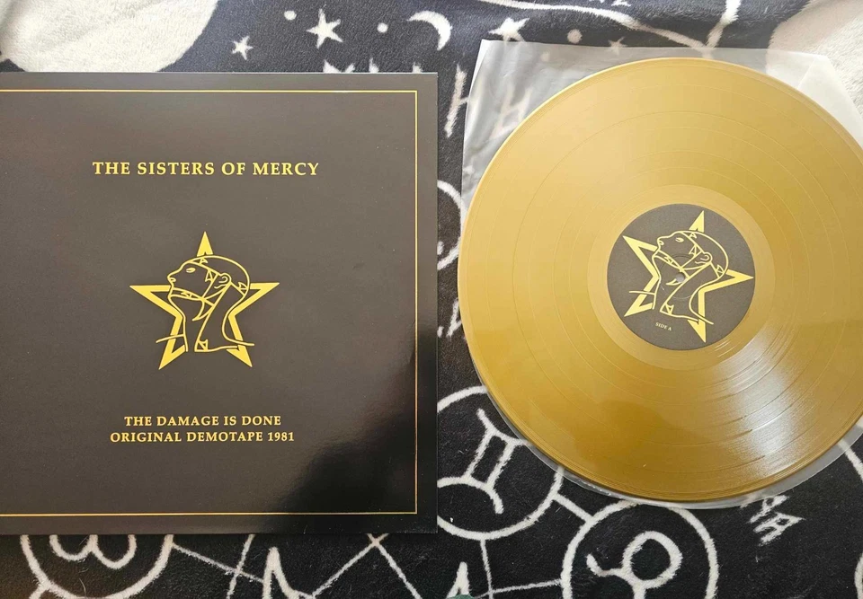 THE SISTERS OF MERCY RARE GOLD VINYL LP - Image 1 of 2