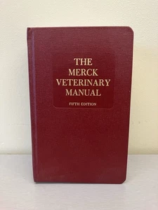 VTG 1979 The Merck Veterinary Manual, 5th Edition - Hardback - Picture 1 of 11