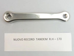 Campagnolo Nuovo Record Tandem Crank  170 mm  - NOS L'eroica bicycle - Picture 1 of 6