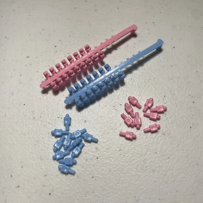 Vintage Milton Bradley The Game of Life Pink Blue Boys Girls People Pcs 1991 Ed. - Image 1 of 4