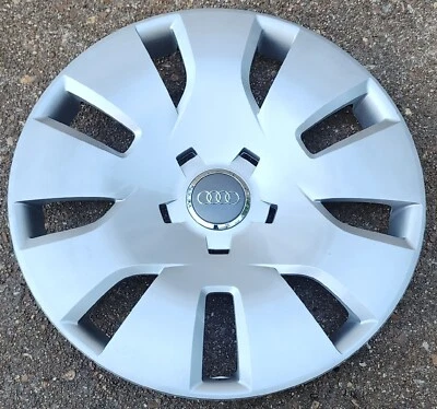 (1) OEM 2008-2015 Audi A4 B8 16" tampa do cubo da calota acabamento da roda #0A 8K0601147 - Imagem 1 de 4