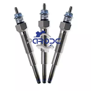3 x Glow Plug 1992825C1 for Case IH Farmall DX24E DX25 DX29 DX31 DX33 DX34 DX35 - Picture 1 of 4