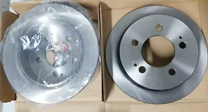 New Rear Brake Disc 2 unit for Ssangyong KORNADO SPORTS 2012~2018 - Picture 1 of 4