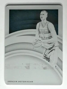 2021-22 Panini Immaculate Collection Placa Negra #33 KRISTAPS PORZINGIS 1/1 - Imagen 1 de 3