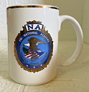 FBI Federal Bureau Investigation National Academy 15 oz. Coffee Mug - Exc Cond. - Picture 1 of 5