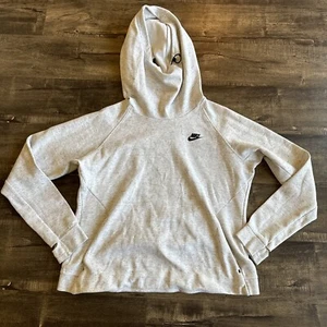 Nike Women Tech Fleece Hoodie Light gray heather 683798-091 sz XL - Turtleneck - Picture 1 of 9